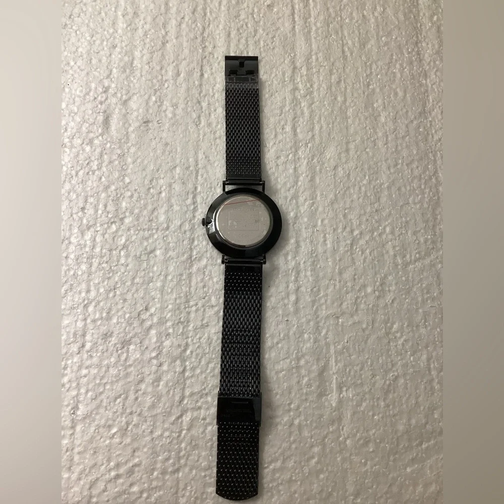 Coach Charles Blue Dial Blue Mesh Bracelet Watch For Men